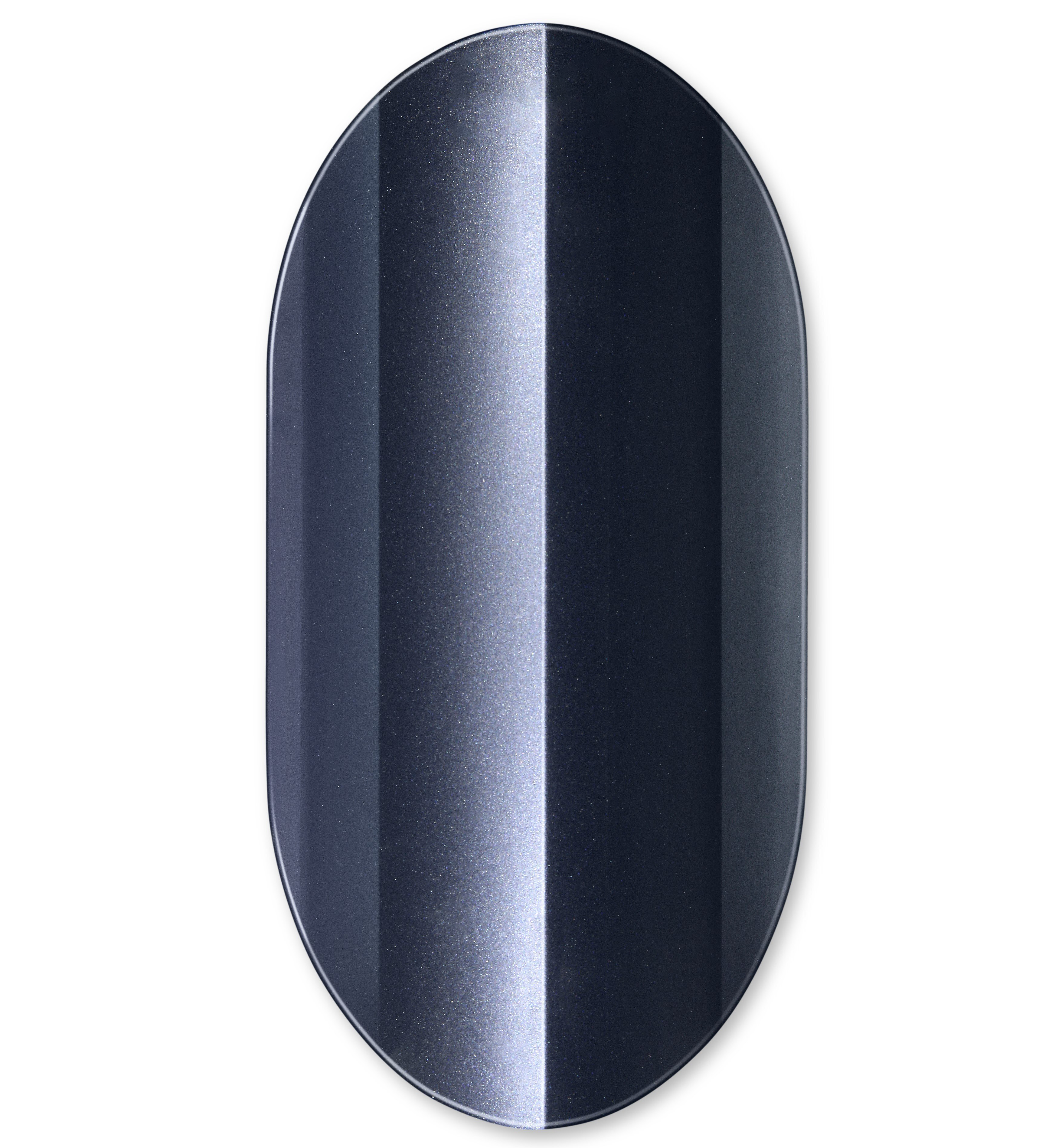 细腻珠光粉展示的蓝相黑灰色效果