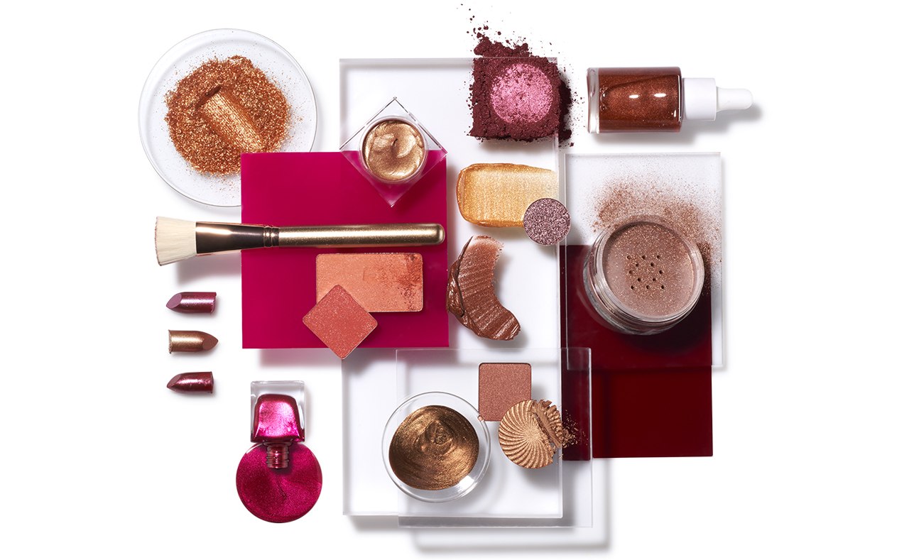 默克colorona着色效果彩色珠光粉