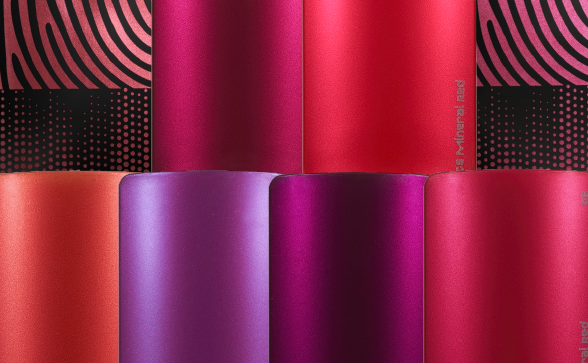 红色珠光粉Colorstream® Mineral Red 在印刷与塑料中色彩推荐