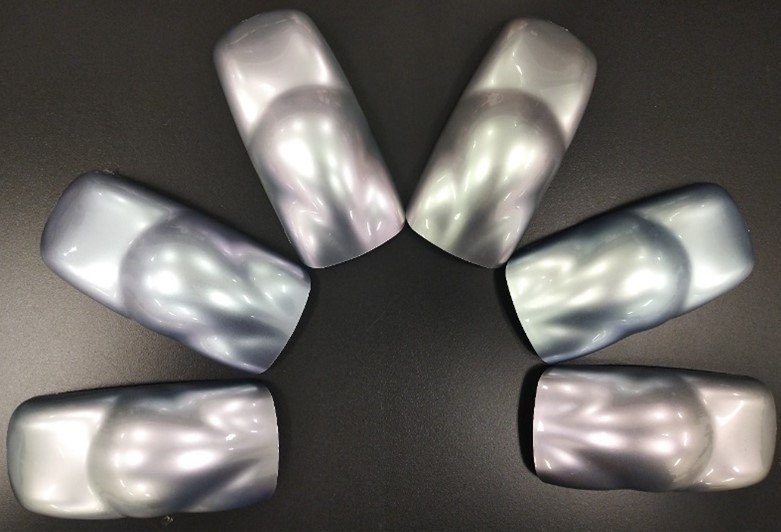 变色龙珠光粉用于无颗粒变色效果 变色龙珠光粉用于无颗粒变色效果