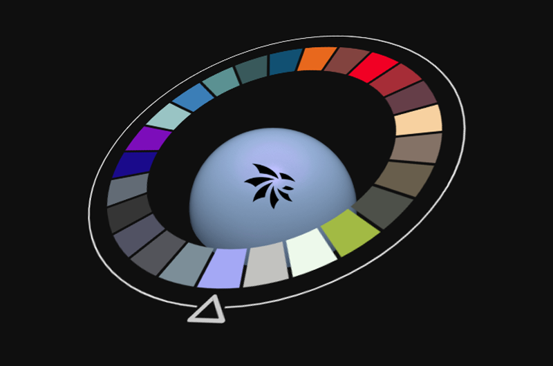 默克数字化色彩渲染平台色彩盘